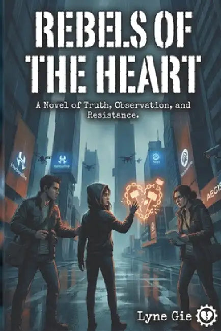 Rebels of the Heart: A Romance-Thriller of Surveillance, Social Media Warfare, and Moral Reckoning Fiction Novel Unique Storytelling Great Gift for Bi by Lyne Gie