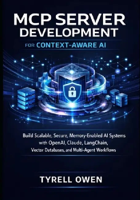 MCP Server Development for Context-Aware AI: Build Scalable, Secure, Memory-Enabled AI Systems with OpenAI, Claude, LangChain, Vector Databases, and M by Tyrell Owen