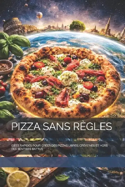 Pizza Sans Règles: Idées Rapides Pour Créer Des Pizzas Libres, Créatives Et Hors Des Sentiers Battus by The Book Lab -