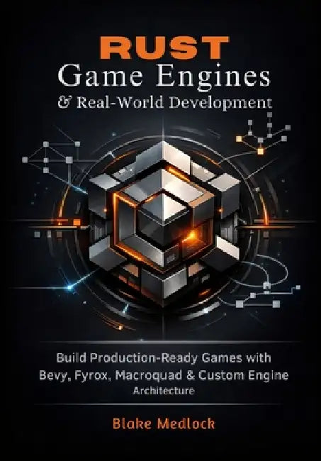 Rust Game Engines & Real-World Development: Build Production-Ready Games with Bevy, Fyrox, Macroquad & Custom Engine Architecture by Blake Medlock