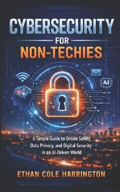 Cybersecurity for Non-Techies: A Simple Guide to Online Safety, Data Privacy, and Digital Security in an AI-Driven World by Ethan Cole Harrington