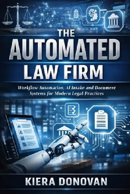 The Automated Law Firm: A Comprehensive Guide: Workflow Automation, AI Intake, and Document Systems for Modern Legal Practices by Danny Munrow, Hayden Van Der Post, Kiera Donovan
