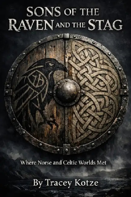 Sons of the Raven and the Stag: Where Norse and Celtic Worlds by Tracey Kotze