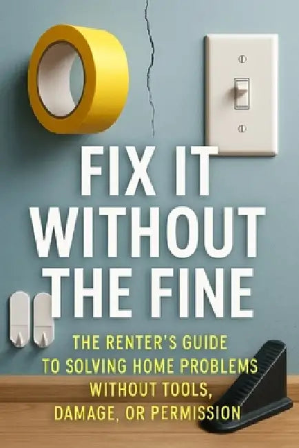 Fix It Without the Fine: The Renter's Guide to Solving Home Problems Without Tools, Damage, or Permission by David Goldman