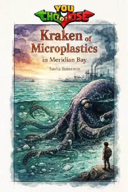 Kraken of Microplastics in Meridian Bay: An interactive power to choose adventure where you say which way the story goes, as every choice helps shape by Sasha Sutormin