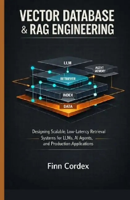 Vector Database & Rag Engineering: Designing Scalable, Low-Latency Retrieval Systems for Llms, AI Agents, and Production Applications by Finn Cordex