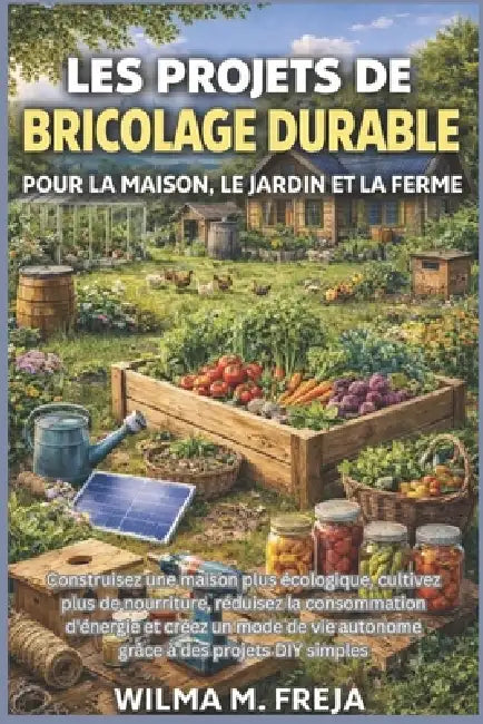 Les Projets de Bricolage Durable Pour La Maison, Le Jardin Et La Ferme: Construisez une maison plus écologique, cultivez plus de nourriture, réduisez by Wilma M. Freja