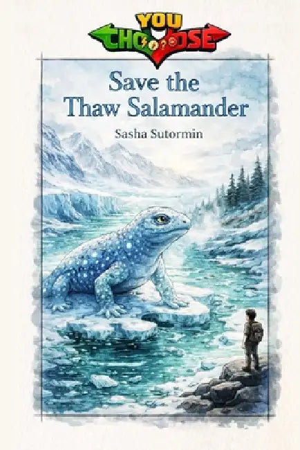 Save the Thaw Salamander: An interactive power to choose adventure where you say which way the story goes, as every choice helps shape your own ending by Sasha Sutormin