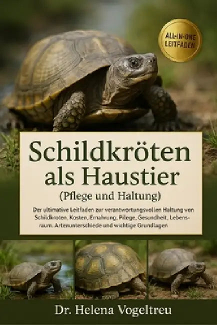 Schildkröten als Haustier (Pflege und Haltung): Der Ultimative Leitfaden Zur Pflege Von Schildkröten: Kosten, Fütterung, Interaktion, Pflege, Gesundhe by Helena Vogeltreu