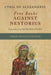 Five Books Against Nestorius (Greek-English Edition) by Edward Bouverie Pusey, Nathan E. Porter, Cyril Of Alexandria