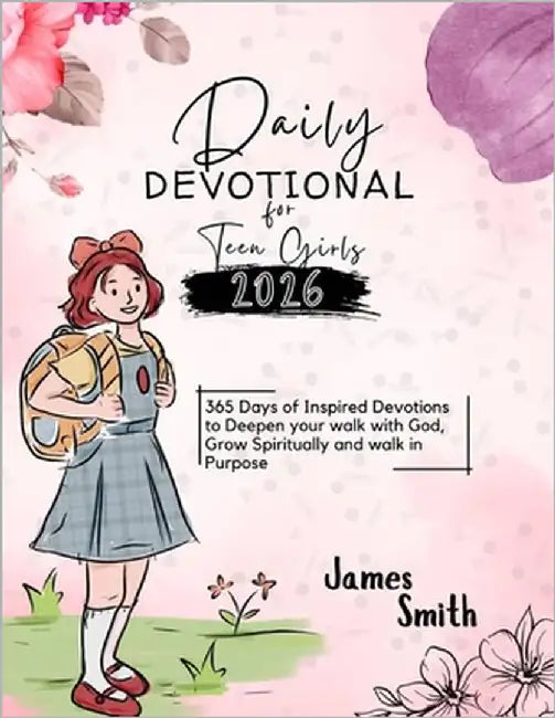 Daily Devotional for Teen Girls 2026: 365 Days of Inspired Devotions to Deepen Your Relationship with God Grow Spiritually and Walk in Purpose by Smith, James