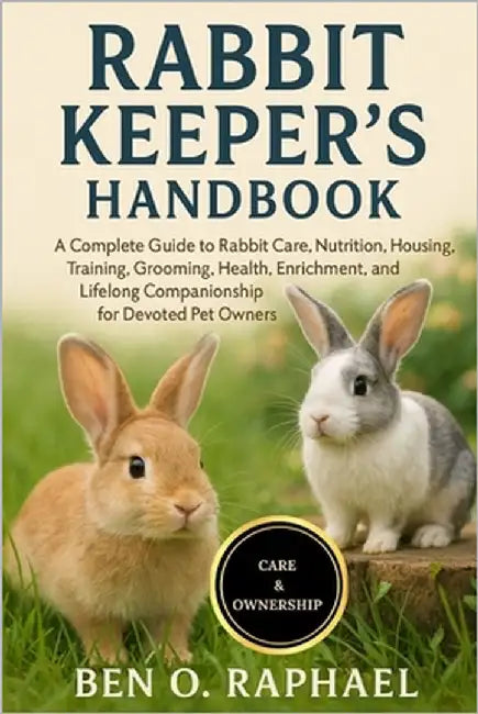Rabbit Keeper's Handbook: A Complete Guide to Rabbit Care, Nutrition, Housing, Training, Grooming, Health, Enrichment, and Lifelong Companionship for by O. Raphael, Ben