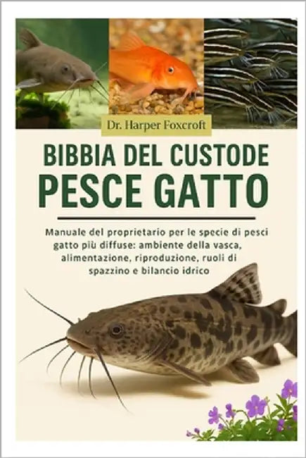 Bibbia del Custode del Pesce Gatto: Manuale del proprietario per le specie di pesci gatto più diffuse: ambiente della vasca, alimentazione, riproduzio by Foxcroft, Harper