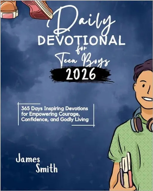 Daily Devotional for Teen Boys 2025: 365 Days Inspiring Devotions for Empowering Courage Confidence and Godly Living by Smith, James
