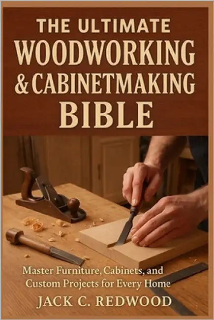 The Ultimate Woodworking & Cabinetmaking Bible: Master Furniture, Cabinets, and Custom Projects for Every Home by C. Redwood, Jack