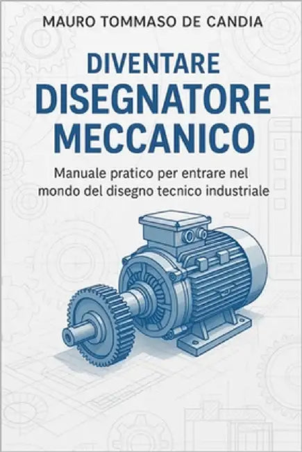 Diventare Disegnatore Meccanico: Manuale pratico per entrare nel mondo del disegno tecnico industriale by de Candia, Mauro Tommaso