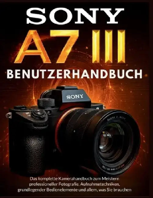 Sony A7 III Benutzerhandbuch: Das komplette Kamerahandbuch zum Meistern professioneller Fotografie, Aufnahmetechniken, grundlegender Bedienelemente un by Murray Strickland