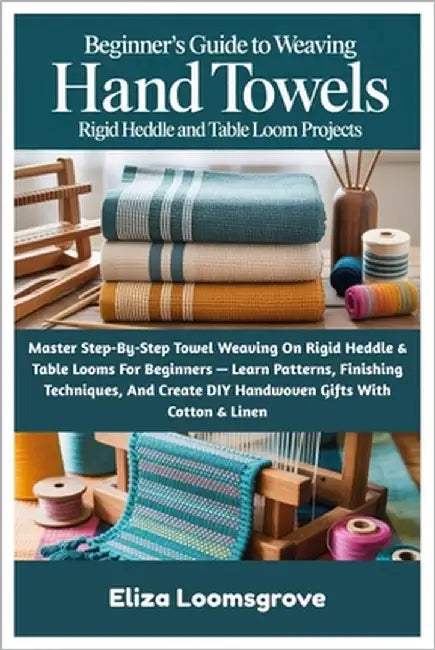 Beginner's Guide To Weaving Hand Towels: Rigid Heddle And Table Loom Projects: Master Step-By-Step Towel Weaving On Rigid Heddle & Table Looms For Beg by Loomsgrove, Eliza