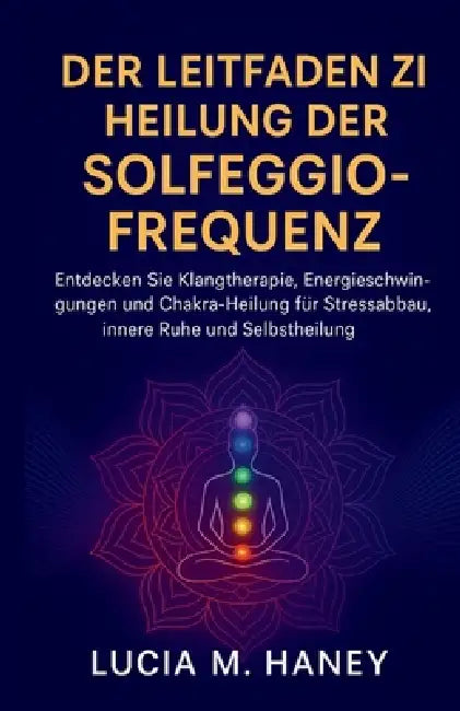 Der Leitfaden Zur Heilung Der Solfeggio-Frequenz: Entdecken Sie Klangtherapie, Energieschwingungen und Chakra-Heilung für Stressabbau, innere Ruhe und by Lucia M. Haney