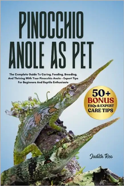 Pinocchio Anole as Pet: The Complete Guide To Caring, Feeding, Breeding, And Thriving With Your Pinocchio Anole - Expert Tips For Beginners And Reptil by Reo, Judith