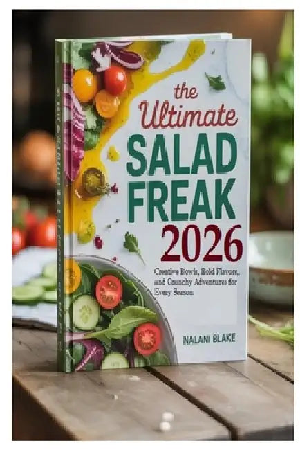 The Ultimate Salad Freak 2026 Book: Creative Bowls, Bold Flavours, and Crunchy Adventures for Every Season by Nalani Blake
