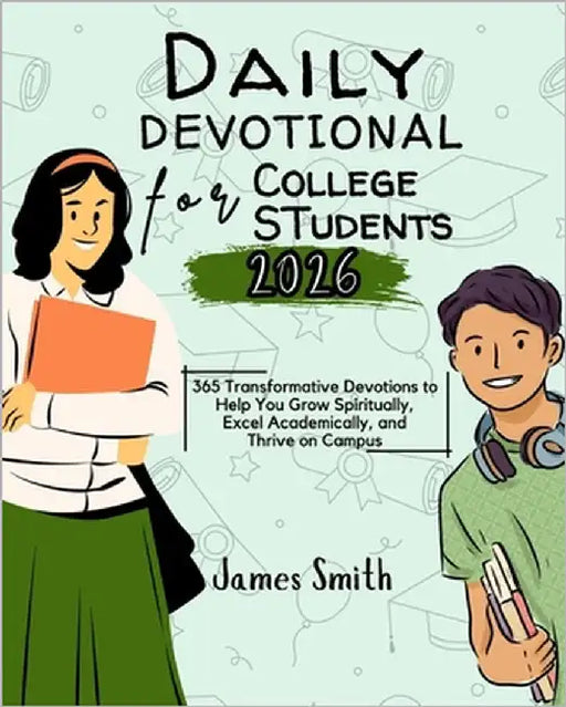 Daily Devotional for College Students 2026: 365 Transformative Devotions to Help You Grow Spiritually Excel Academically and Thrive on Campus by Smith, James