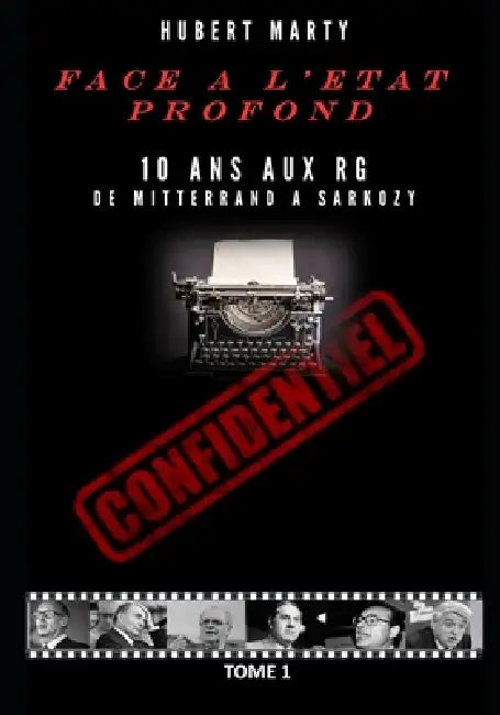 Face a l'Etat Profond: 10 ans aux Renseignements Généraux de MITTERRAND à SARKOZY by Hubert Marty