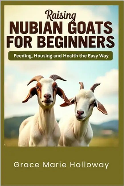 Raising Nubian Goats For Beginners: Feeding, Housing, And Health The Easy Way by Holloway, Grace Marie