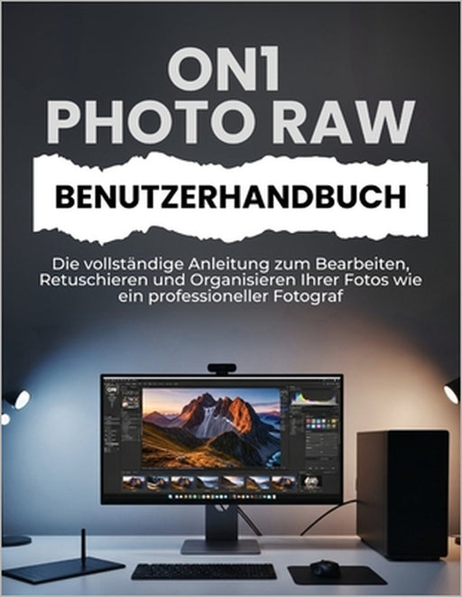 On1 Photo Raw Benutzerhandbuch: Die vollständige Anleitung zum Bearbeiten, Retuschieren und Organisieren Ihrer Fotos wie ein professioneller Fotograf by Peter T. Williams