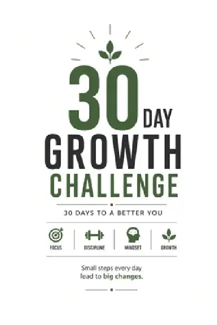 The 30-Day Growth Challenge: Daily Steps to Self-Improvement: Change Your Mindset, Change Your Life by Rajeev Charles Patel