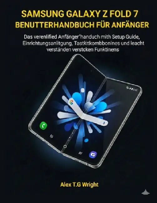Samsung Galaxy Z Fold 7 Benutzerhandbuch Für Anfänger: Das vereinfachte Anfängerhandbuch mit Einrichtungsanleitung, Tastenkombinationen und leicht ver by Alex T. G. Wright