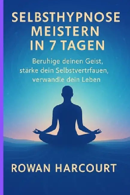 Selbsthypnose meistern in 7 Tagen: Beruhige deinen Geist, stärke dein Selbstvertrauen, verwandle dein Leben by Rowan Harcourt