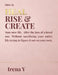 How to Heal Rise & Create.: Your New Life, After the Loss of a Loved One Without Sacrificing Your Whole Life Trying To Figure It Out On Your Own. by Irena Y. Roth
