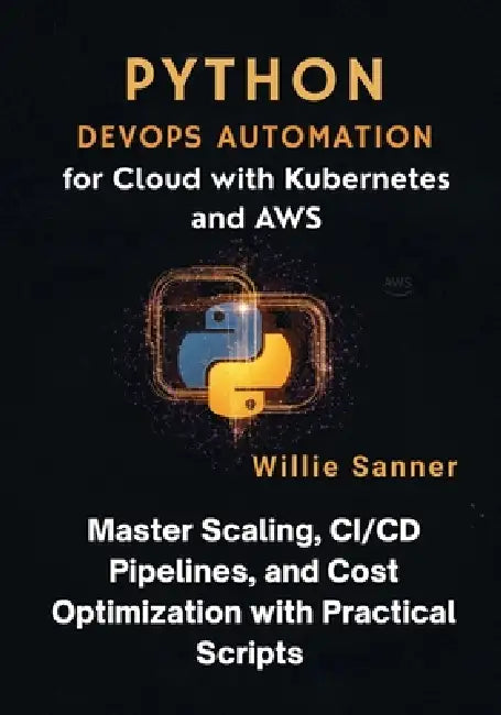 Python DevOps Automation for Cloud with Kubernetes and AWS: Master Scaling, CI/CD Pipelines, and Cost Optimization with Practical Scripts by Willie Sanner