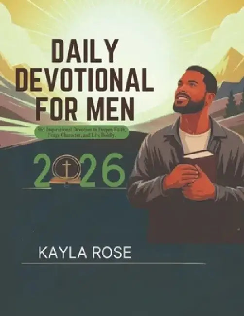 Daily Devotional for Men 2026: 365 Inspirational Devotions to Deepen Faith, Forge Character, and Live Boldly by Kayla Rose