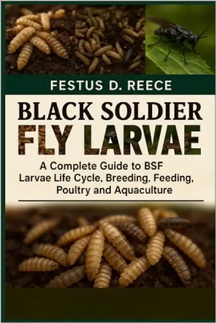 Black Soldier Fly Larvae: A Complete Guide to BSF Larvae Life Cycle, Breeding, Harvesting, Feeding, Poultry, and Aquaculture by D. Reece, Festus