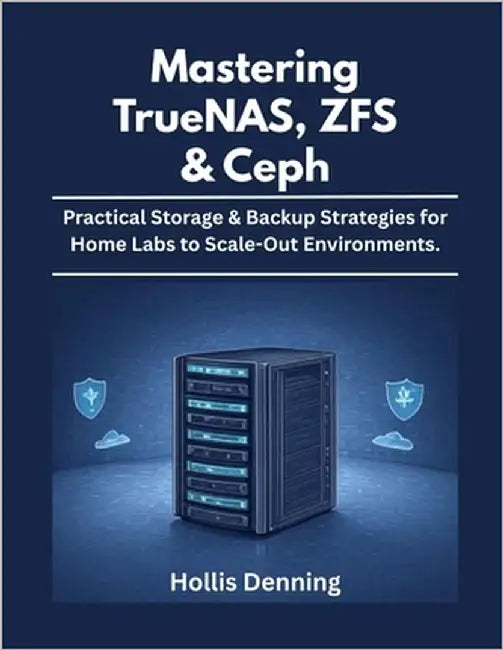 Mastering TrueNAS, ZFS & Ceph: Practical Storage & Backup Strategies for Home Labs to Scale-Out Environments. by Denning, Hollis