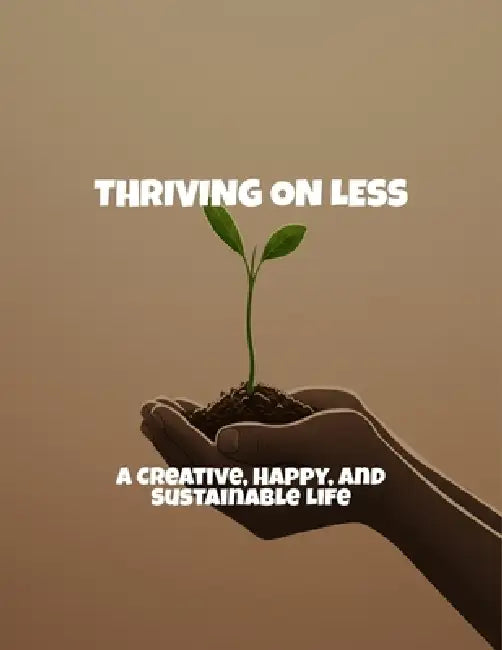 Thriving On Less: A Creative, Happy, And Sustainable Life by Victor Zaragoza