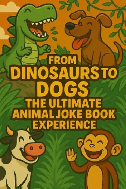 The Ultimate Animal Joke Book Experience: 200 Hilarious Dinosaur, Farm, Jungle & Pet Jokes for Kids (Fun Animal Laughs) by L. Z