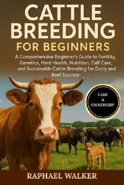 Cattle Breeding for Beginners: A Comprehensive Beginner's Guide to Fertility, Genetics, Herd Health, Nutrition, Calf Care, and Sustainable Cattle Bree by Raphael Walker