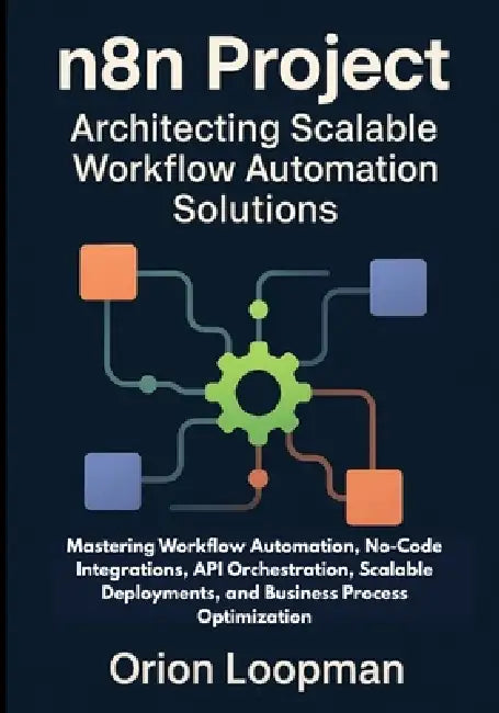 n8n Project: Architecting Scalable Workflow Automation Solutions: Mastering Workflow Automation, No-Code Integrations, API Orchestration, Scalable Dep by Orion Loopman