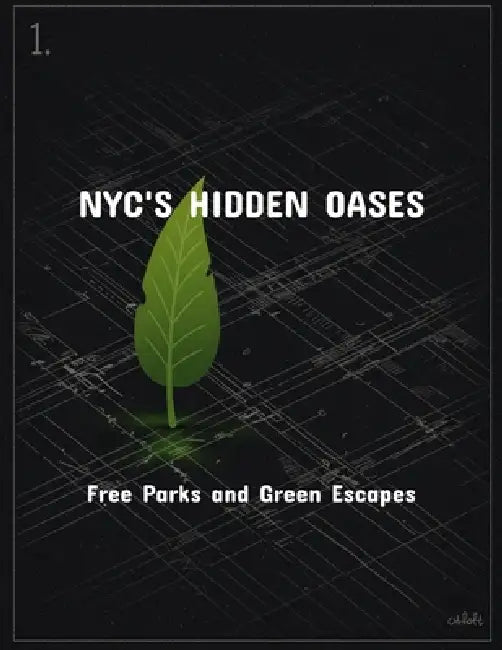 Nyc'S Hidden Oases: Free Parks And Green Escapes by Tyson Spanckeren