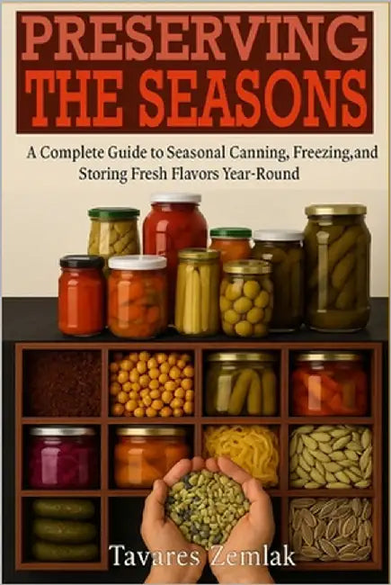 Preserving the Seasons: A Complete Guide to Seasonal Canning, Freezing, and Storing Fresh Flavors Year-Round by Zemlak, Tavares