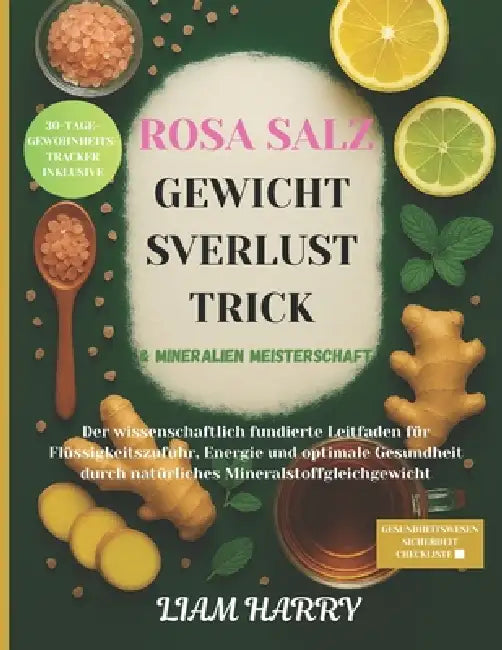 Roza Salz Gerwichtsverlust trick & Mineralien Meisterschaft: Der wissenschaftlich fundierte Leitfaden für Flüssigkeitszufuhr Energie und optimale Gesu by Liam Harry