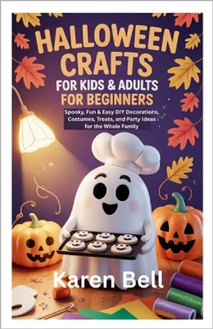 Halloween Crafts for Kids & Adults for Beginners: Spooky, Fun & Easy DIY Decorations, Costumes, Treats, and Party Ideas for the Whole Family by Bell, Karen