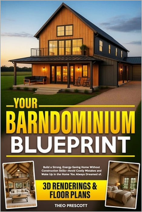 Your Barndominium Blueprint: Build a Strong, Energy-Saving Home Without Construction Skills-Avoid Costly Mistakes and Wake Up in the Home You Always D by Theo Prescott