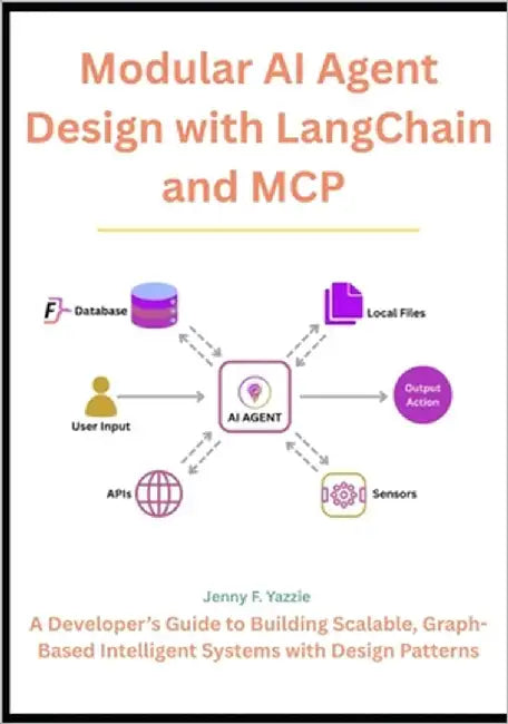 Modular AI Agent Design with LangChain and MCP: A Developer's Guide to Building Scalable, Graph-Based Intelligent Systems with Design Patterns by Yazzie, Jenny F.