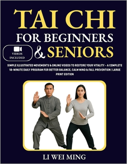 Tai Chi for Beginners and Seniors: Simple Illustrated Movements & Online Videos to Restore Your Vitality-A Complete 10-Minutes Daily Program for Bette by Li Wei Ming