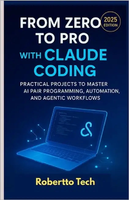 From Zero to Pro with Claude Coding: Practical Projects to Master AI Pair Programming, Automation, and Agentic Workflows by Tech, Robertto
