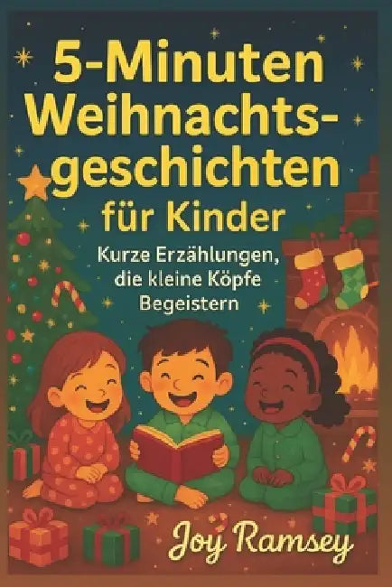 5-Minuten Weihnachtsgeschichten für Kinder: Kurze Erzählungen die kleine Köpfe Begeistern by Joy Ramsey